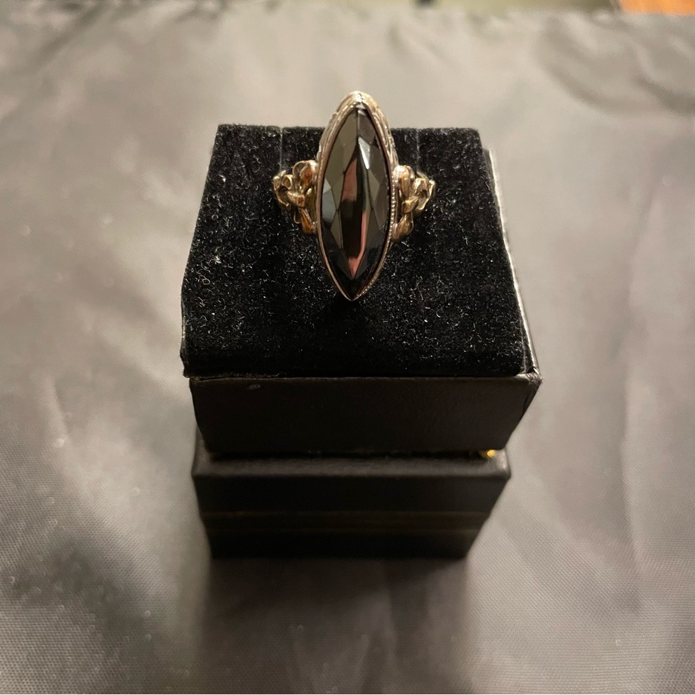 Clark’s & Combs Sterling silver and 10 karat gold women’s vintage ring